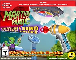 Martian Panic Bundle (Video Game and Blaster) - For Nintendo Switch