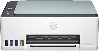 HP طابعة سمارت تانك 582 الكل في واحد، طباعة، مسح ضوئي، نسخ، اوكالبتوس - 4A8D6A، من اتش بي، حقن للحبر