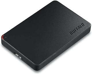 بافالو قرص صلب محمول ميني ستيشن 2 تيرابايت بمنفذ USB 3.0 (HD-PCF2.0U3BD)