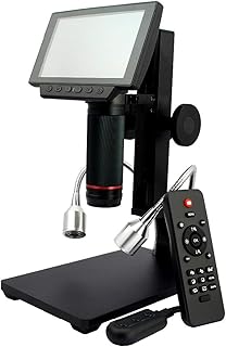 GHQhjyb Test & Measurement Digital USB/HDMI/AV Microscope ADSM302 5inch Built-in Display High Object Distance THT SMD Tool Measuring Software