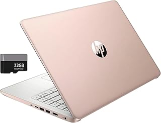 HP لابتوب ستريم 14 انش HD، معالج انتل سيليرون N4020، ذاكرة RAM DDR4 4GB، SSD 64GB، بطاقة رسومات انتل HD، كاميرا ويب 720p، اوفيس 365 لمدة عام، ويندوز 11 اس، ملحقات الباكاتيك