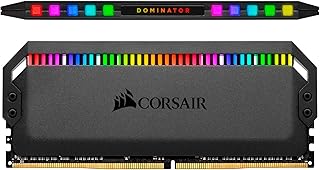 كورسير ذاكرة كمبيوتر مكتبي دومينيتور بلاتينيوم RGB 32GB (4×8GB) DDR4 3200 (PC4-25600) C16 1.35 فولت - اسود