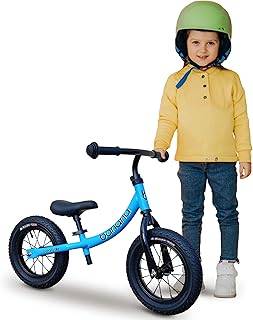 Banana GT Children's Balance Bike - Lightweight Toddler Bicycle for 2, 3, 4 and 5 Year Old Boys and Girls - Without Pedals, Adjustable Handlebar and Seat - Aluminium, Pneumatic Tyres