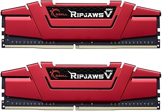 جي سكيل ريبجاوس V سيريز 8 جيجابايت (2 × 4 جيجابايت) سعة 28 دبوس DDR4 سدرام DDR4 2400 (PC4 19200) إنتل Z170/منصة إنتل X99 ذاكرة سطح المكتب F4-2400C15D-8GVR، سعة 8.0 GB