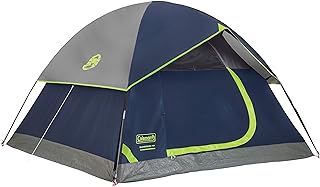 Coleman Sundome 4 Person Tent (Green and Navy color options)