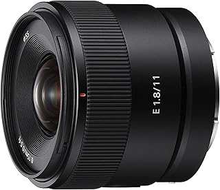 سوني E 11 ملم F1.8 APS-C بزاوية عريضة للغاية لكاميرات APS-C