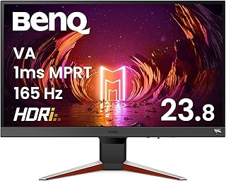 بين كيو شاشة العاب موبيوز EX240N 24 انش FHD 1080p 165Hz 1ms | VA | HDRi | محسن اللون | موالف اضاءة | معادل اسود | فري سينك | تقنية العناية بالعين | امالة | HDMI | ديسبلاي بورت | مكبرات صوت مدمجة