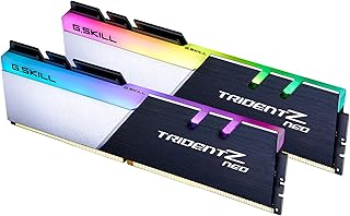 G.سكيل ذاكرة كمبيوتر مكتبي ترايدنت زد نيو (لجهاز AMD رايزن) 32GB (2 × 16GB) 288 دبوس RGB DDR4 SDRAM F4-3600C18D-32GTZN، من جي سكيل