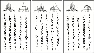 تاتو صغير من ريتا، تاتو مواي تاي ساك يانت تاليسمان تايلاند، ورق تاتو مؤقت لنقل المياه للنساء والاطفال والرجال لتزيين الجسم والذراعين والساقين واليدين والرقبة، هدية ممتعة للحفلات (عبوة من 3 قطع) (04)