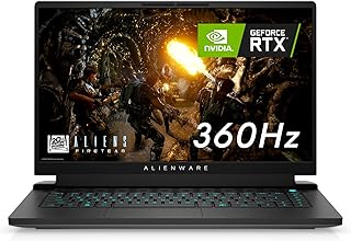 الينوير لابتوب العاب M15 R6 بشاشة 15.6 انش FHD (1920×1080) 1 مللي ثانية 360 هرتز، انتل كور i7-11800H، ذاكرة RAM DDR4 32GB، SSD 1TB، انفيديا RTX 3070 8GB، ويندوز 11 هوم، اسود