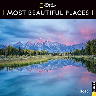 National Geographic: Most Beautiful Places 2023 Wall Calendar