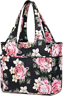 KYALOU Utility Large Tote Bag, Women Casual Shoulder Bags for Work Gym Beach Travel Shopping Grocery College