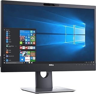 ديل شاشة P2418HZm 24 بوصة FHD 1080i لمؤتمرات الفيديو - سلسلة بي، اسود/فضي، LED