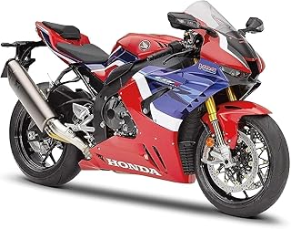 لعبة دراجة نارية مع حامل بمقياس 1:12 من مايستو ركوب بتصميم هوندا سي بي ار 1000RR-R Fireblade SP