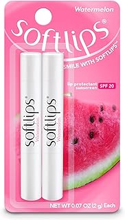 Softlips Lip Protectant SPF 20 Watermelon, 0.07 Ounce