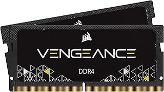 كورسير ذاكرة سوديم بيرفورمانس 32GB (2x16GB) DDR4 3200MHz CL22 غير مدعومة بذاكرة مؤقتة للجيل الثامن او الاحدث انتل كور i7 ونوت بوك AMD رايزن 4000 سيريز