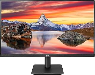 شاشة كمبيوتر ال جي FHD 24 بوصة 24MP400-B، IPS مع معالج رسومات AMD فري سينك، اسود، LED، 1920 x 1080