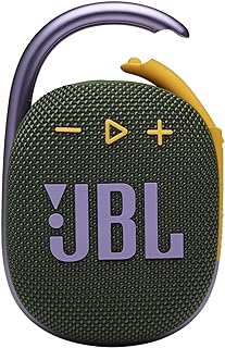 JBL كليب 4، اخضر - مكبر صوت بلوتوث 5.1 محمول - حتى 10 ساعات من التشغيل - مقاوم للماء والغبار - يتضمن مكبر صوت بخاصية الغاء الضوضاء والصدى