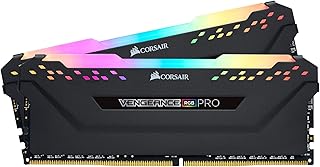 ذاكرة كمبيوتر كورسير 16 جيغا مع إضاءة RGB نوع DDR4 سرعة 3200، سعة 16.0 GB