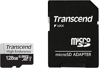 ترانسيند بطاقة ذاكرة Micro SD 128GB UHS-I U1 TS128GUSD350V