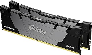 كينغستون ذاكرة العاب فيوري رينيجيد 16GB 4800MT/s DDR4 CL19 DIMM (مجموعة من قطعتين) - KF448C19RB2K2/16، سعة 8.0 GB