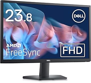 شاشة 23.8 بوصة من ديل SE2422H سي اي 1931 72% / AMD بتقنية فريساينك FHD ماتر HDMI VGA أسود LED