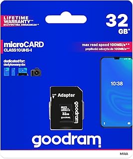 غود رام M1AA-0320R12 Micro SDHC الفئة 10 UHS-I U1 - Micro SDHC