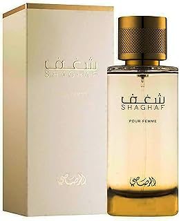 عطر او دي بارفان شغف عربي للنساء من راساسي بخاخ انثوي فارسي برائحة ناعمة تحتوي على اللوز والفانيليا والقهوة 100 مل 3.4 اونصة