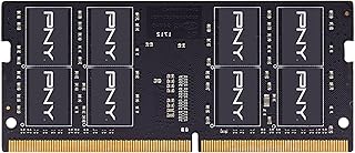 PNY ذاكرة RAM DDR4 8GB 3200MHz (PC4-25600) CL22 (متوافقة مع 2933MHz و2666MHz و2400MHz و2133MHz) 1.2 فولت نوت بوك/لابتوب (SODIMM) من بيرفورمانس - MN8GSD43200-TB، من بي ان واي