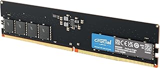 ذاكرة RAM DDR5 من كروشال لجهاز الكمبيوتر المكتبي 16GB وتردد 4800 ميجاهرتز، CL40 - CT16G48C40U5، كروشال DDR5 UDIMM