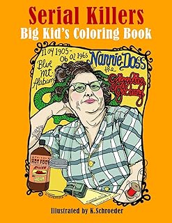 Serial Killers: Adult Coloring Book