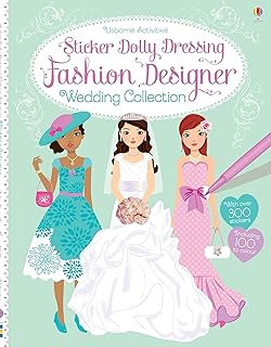 Sticker Dolly Dressing Fashion Designer Wedding Co