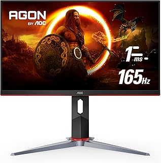 AOC شاشة العاب Q27G2S مقاس 27 انش، QHD 2K 2560x1440، 165Hz 1 مللي ثانية، متوافقة مع جي سينك، ارتفاع قابل للتعديل، 3 سنوات صفر نقطة ساطعة، أسود، LCD