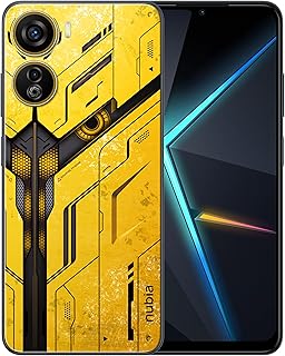 نوبيا نيو 5G 8+256GB اصفر تالف من الحرب حتى 18GB RAM* قوي SoC شاشة فائقة النعومة 120HZ مصممة للاعبين بشريحتين