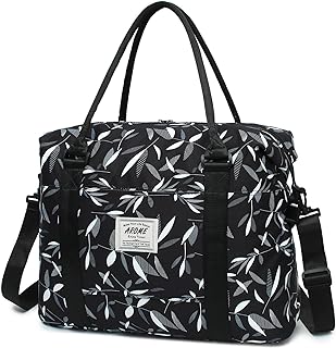 Weekender Bags for Women, AROME Travel Duffel Bag Overnight Weekend Bag Sports Gym Tote Bag with Wet Pocket & Flight Approved