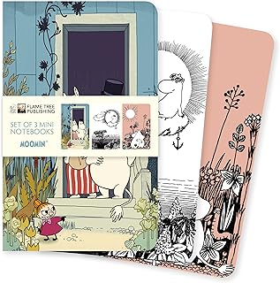 Moomin Mini Notebook Collection: Unser beliebten Mini-Notizbücher im 3er-Pack mit flexiblen, künstlerisch gestalteten Einbänden mit jeweils unterschiedlichen Motiven des Künstlers