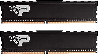 باتريوت سيجنتشر بريميوم DDR4 32GB (2x16GB) 2666MHz (PC4-21300) مجموعة UDIMM مع درع حماية