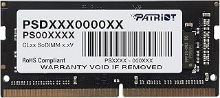 باتريوت ميموري ذاكرة RAM DDR4 من سلسلة سوديم سيجنتشر 2400MHz PC4-19200 8GB (1x8GB) C17 - PSD48G240081S