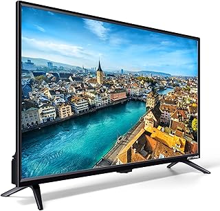 شاشة مسطحة 32 بوصة 320GM5HD من اتيمي، 60 هرتز، 720 بكسل LED HDTV شاشة مسطحة ، 1 × USB ، 3 × HDMI ، 1 × VGA، ARC، أسود