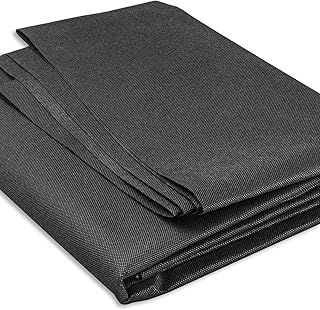 TCHOSUZ 60 Inch x 3 Yard Upholstery Black Cambric Dust Cover Fabric Replacement for Sofas, Chairs, Box Spring Foundations, Mattress, Full and Queen Box Spring Foundations