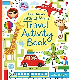 Little children's travel activity book