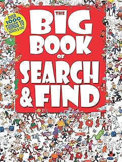 The Big Book of Search & Find-Over 1000 Fun Things to Search & Find (Search & Find-Big Books)